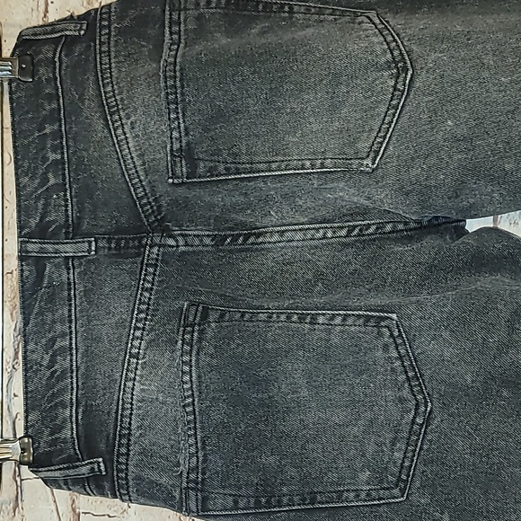 NWT free people distressed black jeans 26 - Picture 8 of 8